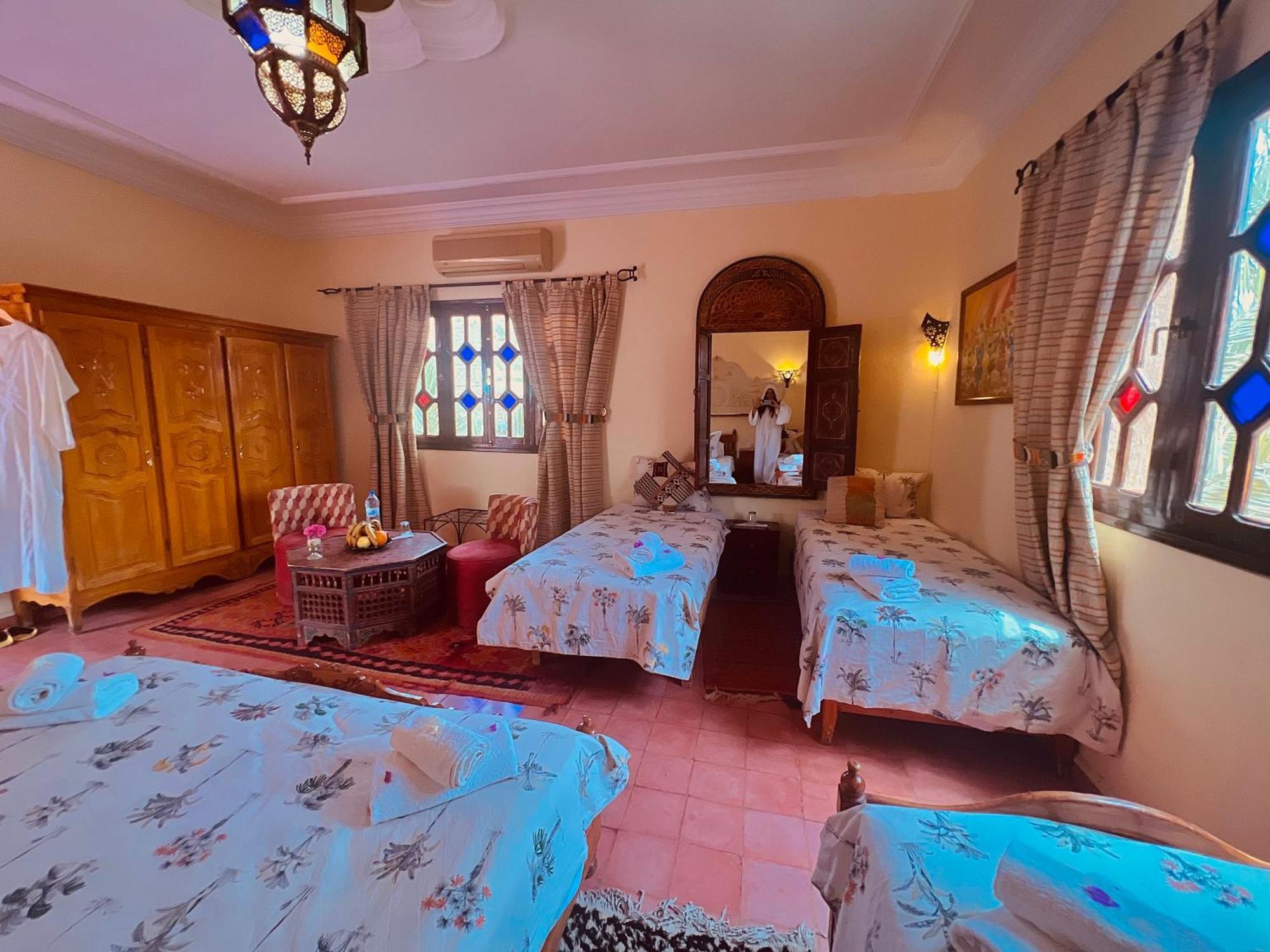 Riad Le Petit Jardin Загора Экстерьер фото
