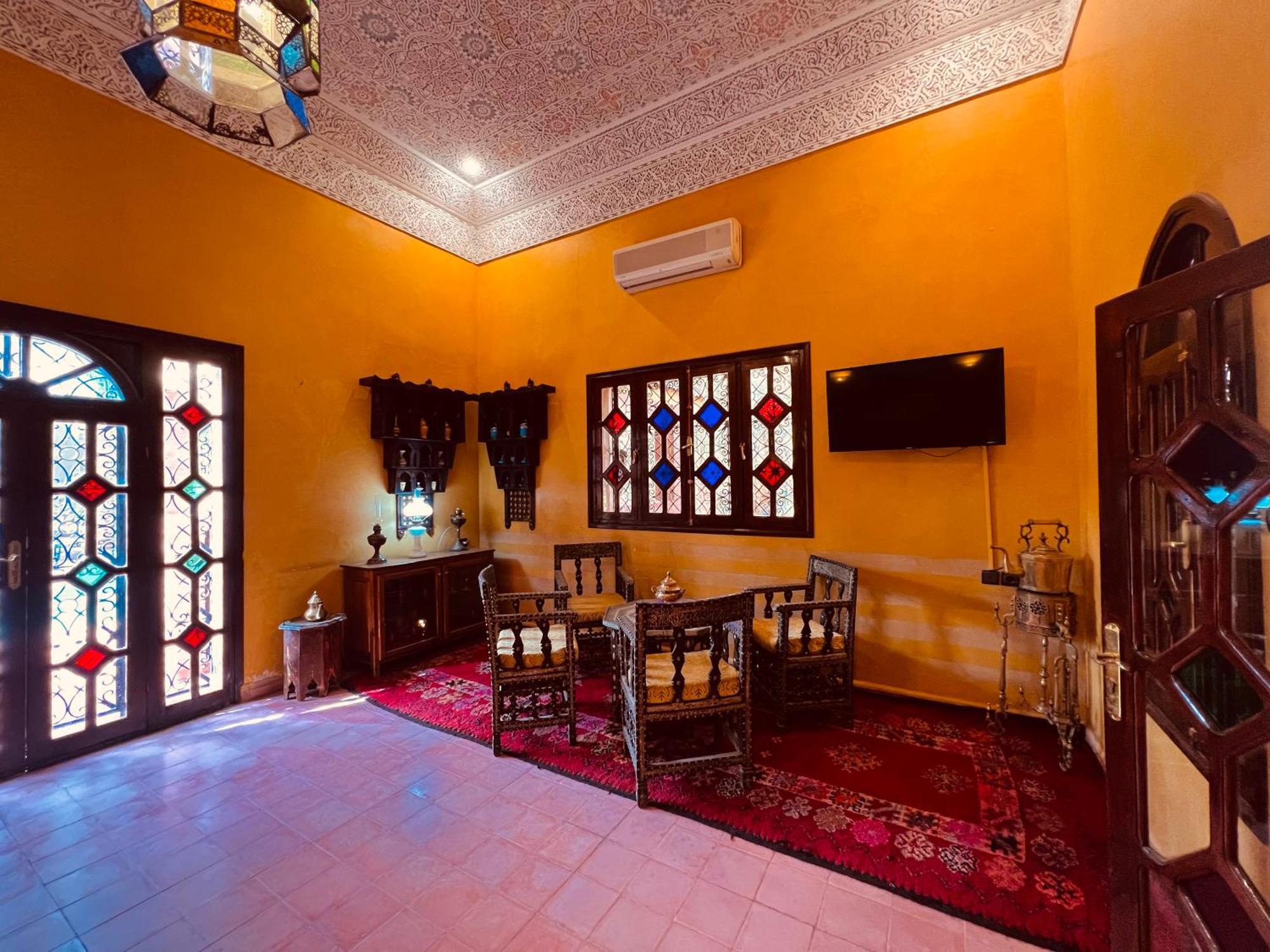 Riad Le Petit Jardin Загора Экстерьер фото
