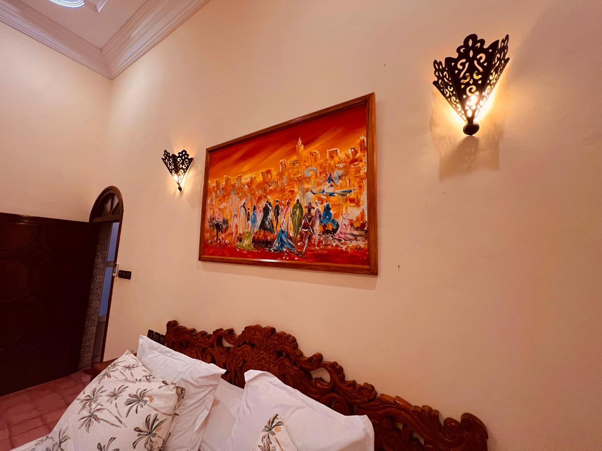 Riad Le Petit Jardin Загора Экстерьер фото