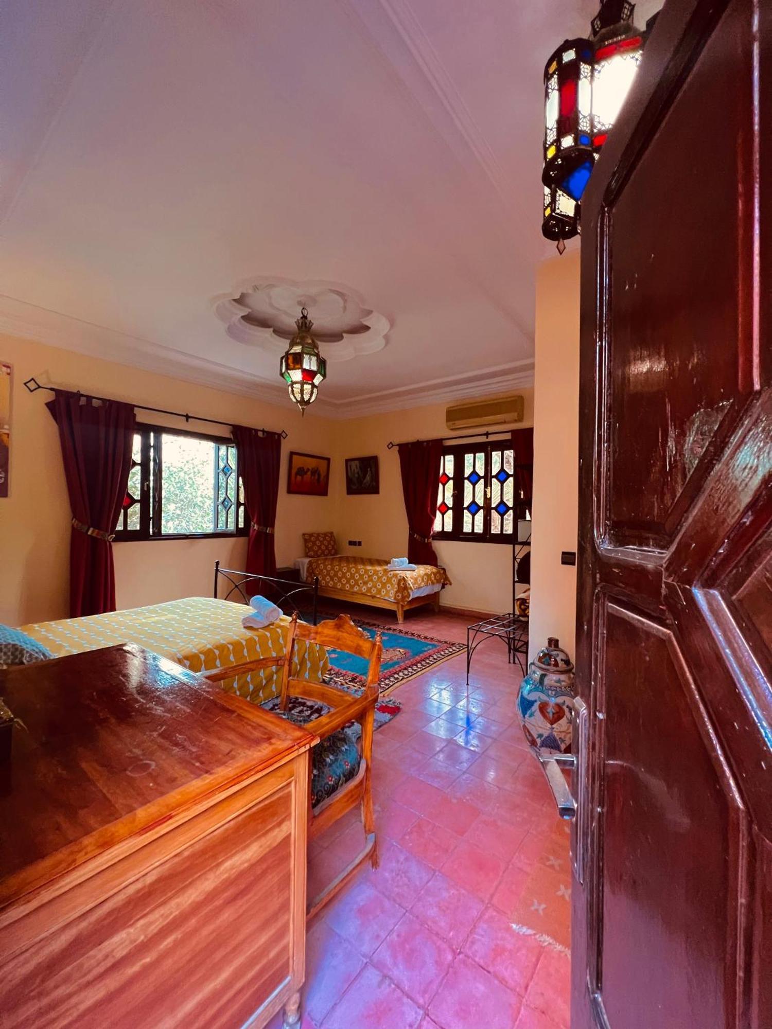 Riad Le Petit Jardin Загора Экстерьер фото