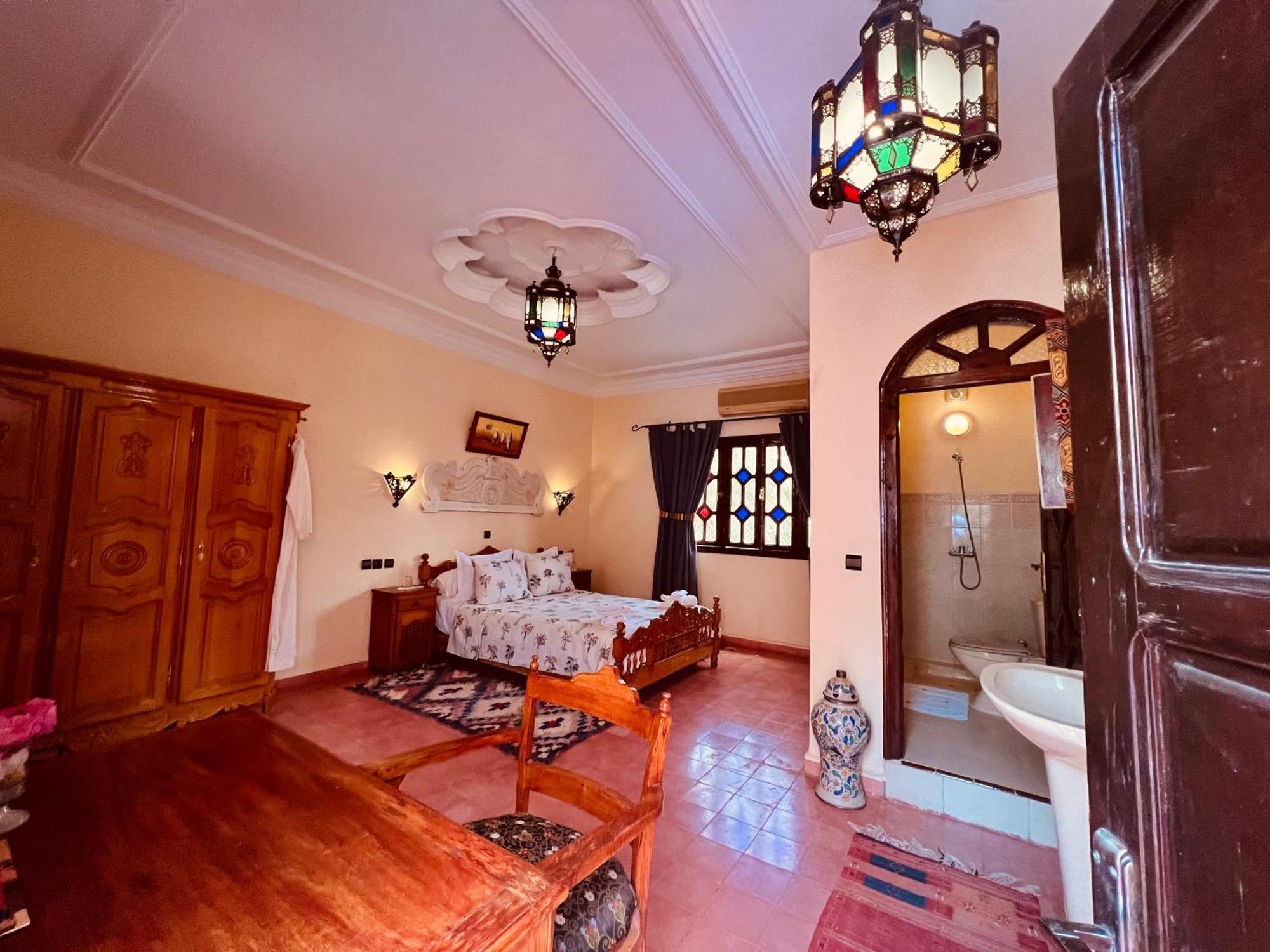 Riad Le Petit Jardin Загора Экстерьер фото