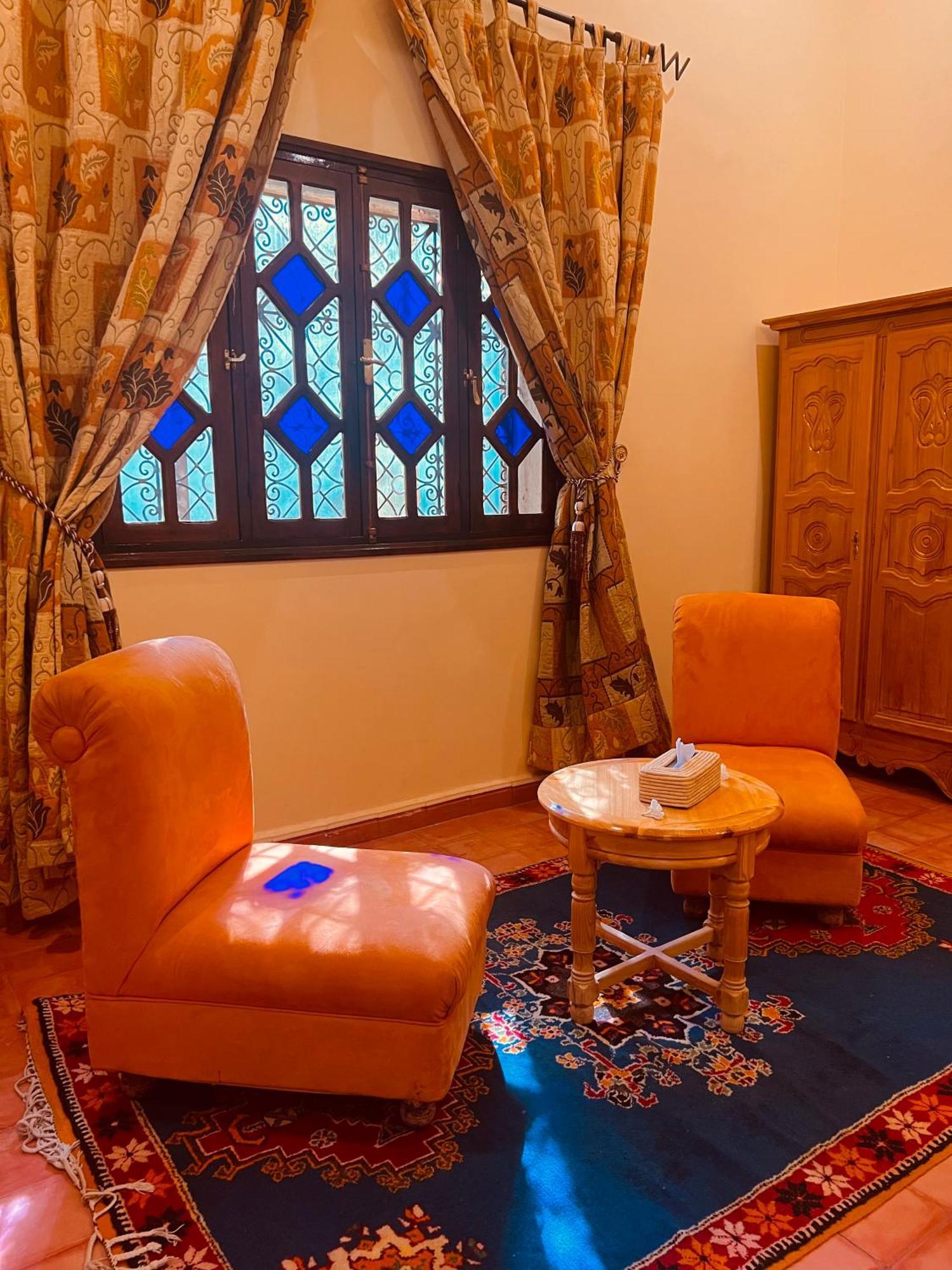 Riad Le Petit Jardin Загора Экстерьер фото