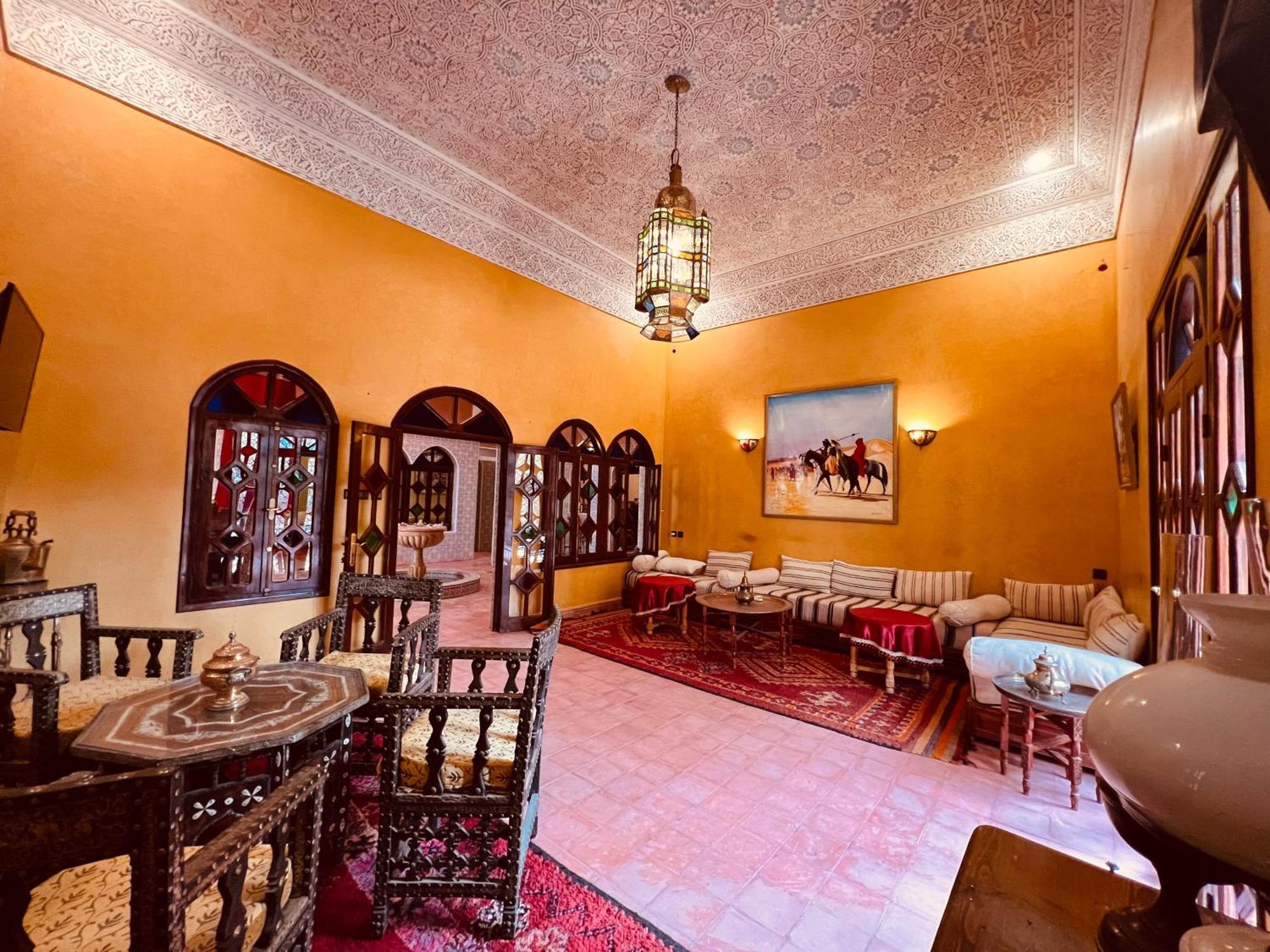 Riad Le Petit Jardin Загора Экстерьер фото