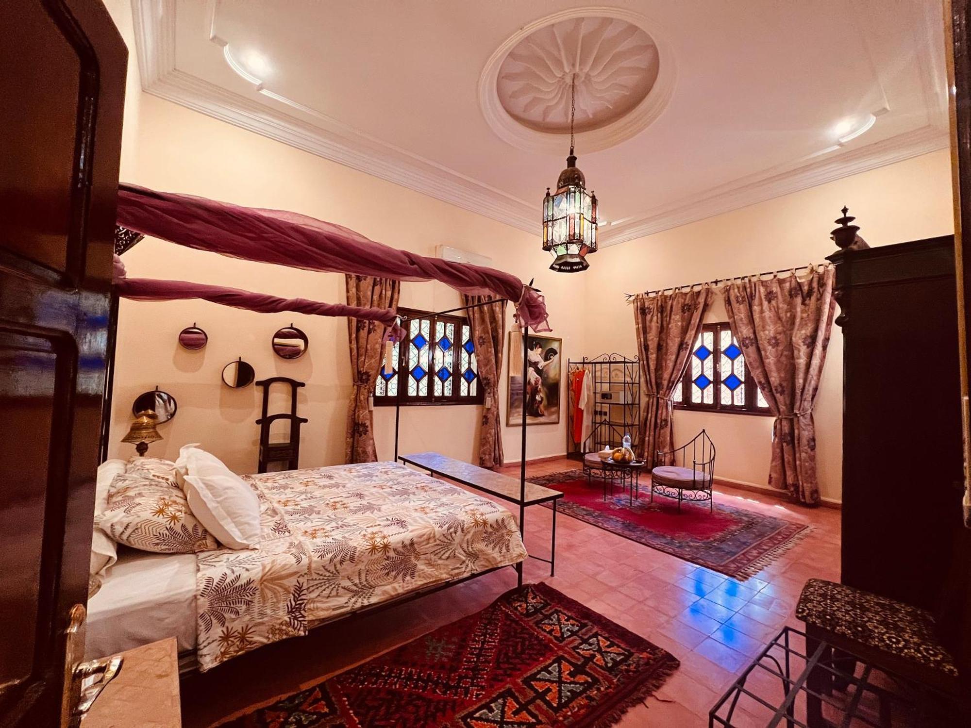 Riad Le Petit Jardin Загора Экстерьер фото