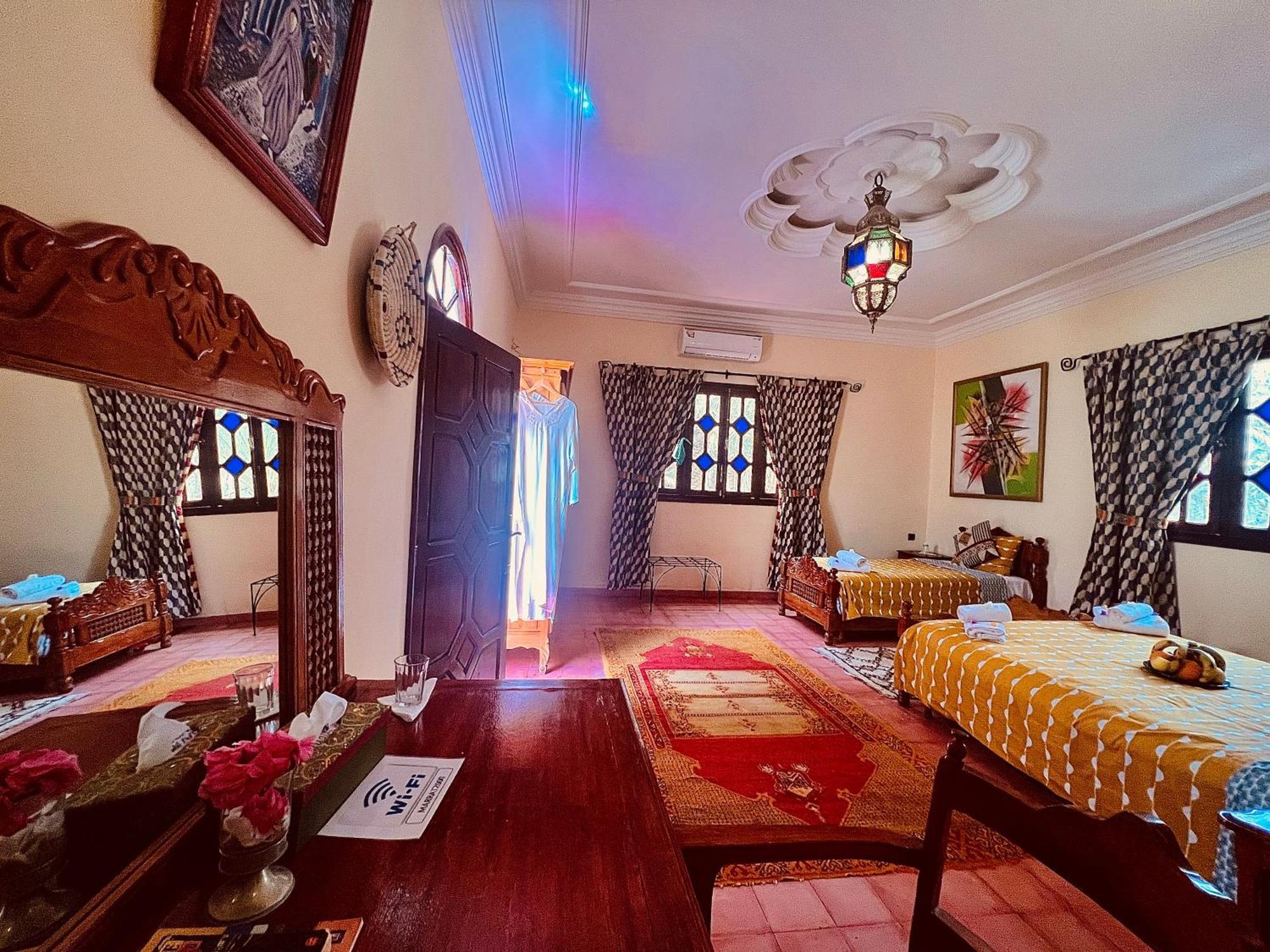 Riad Le Petit Jardin Загора Экстерьер фото