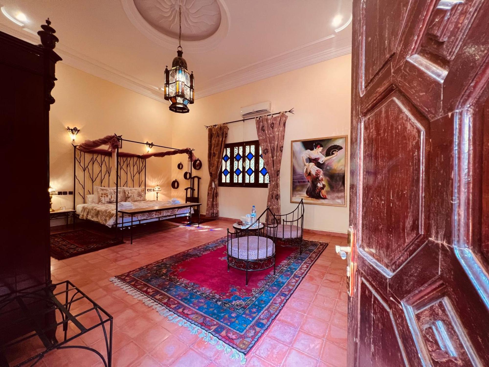 Riad Le Petit Jardin Загора Экстерьер фото