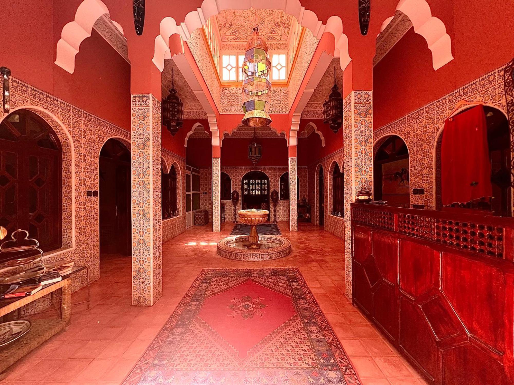 Riad Le Petit Jardin Загора Экстерьер фото