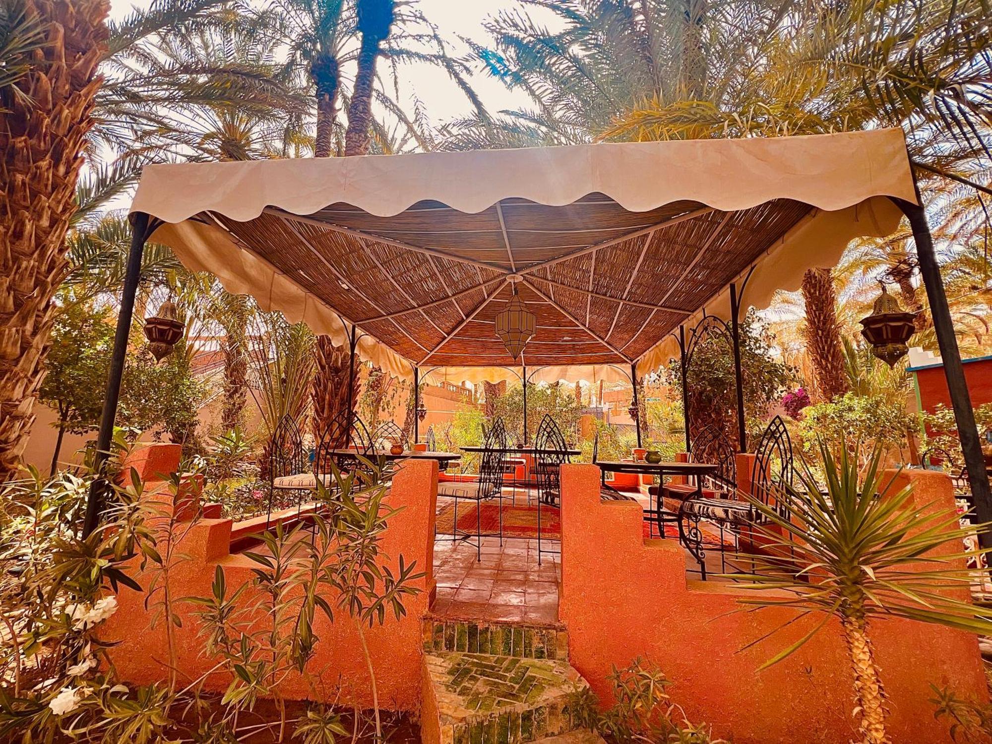 Riad Le Petit Jardin Загора Экстерьер фото