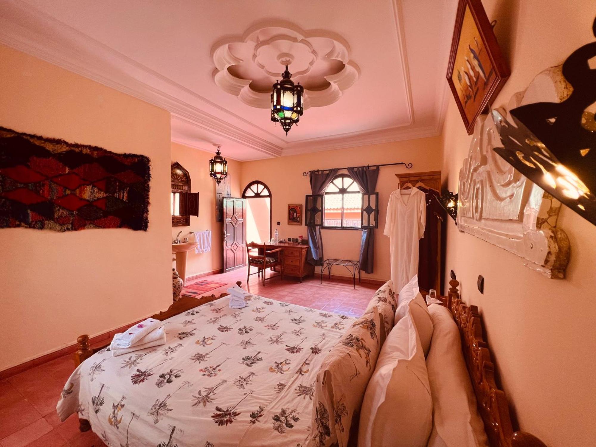 Riad Le Petit Jardin Загора Экстерьер фото
