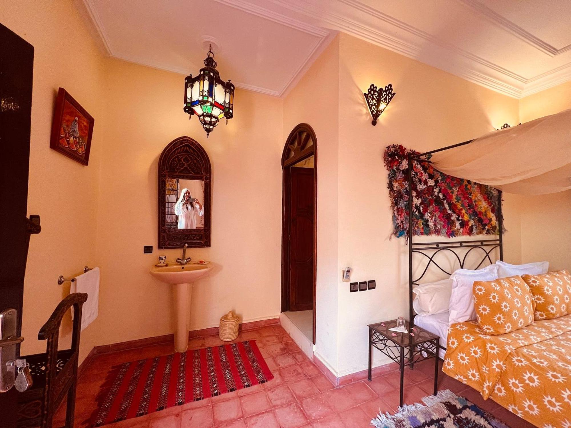 Riad Le Petit Jardin Загора Экстерьер фото