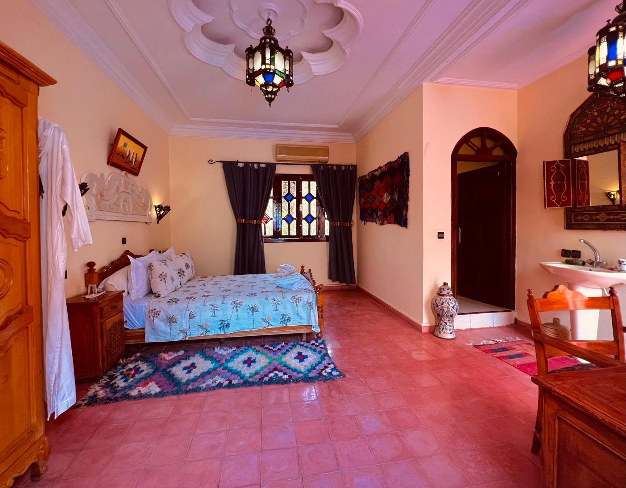Riad Le Petit Jardin Загора Экстерьер фото