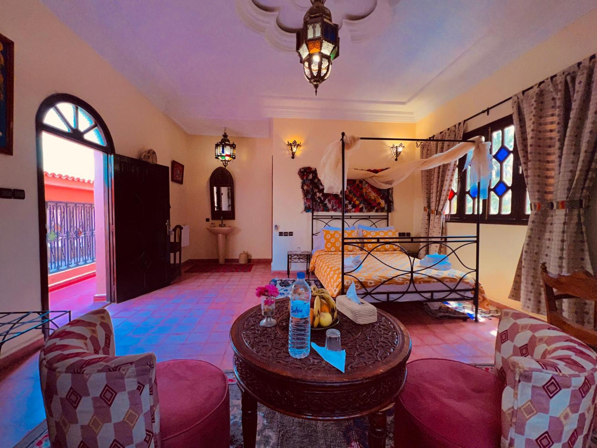 Riad Le Petit Jardin Загора Экстерьер фото