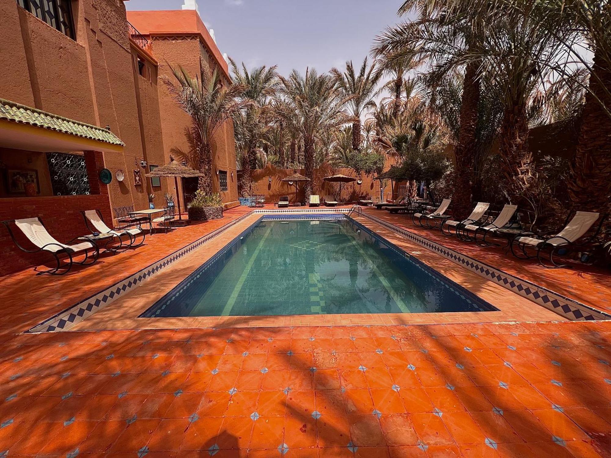 Riad Le Petit Jardin Загора Экстерьер фото