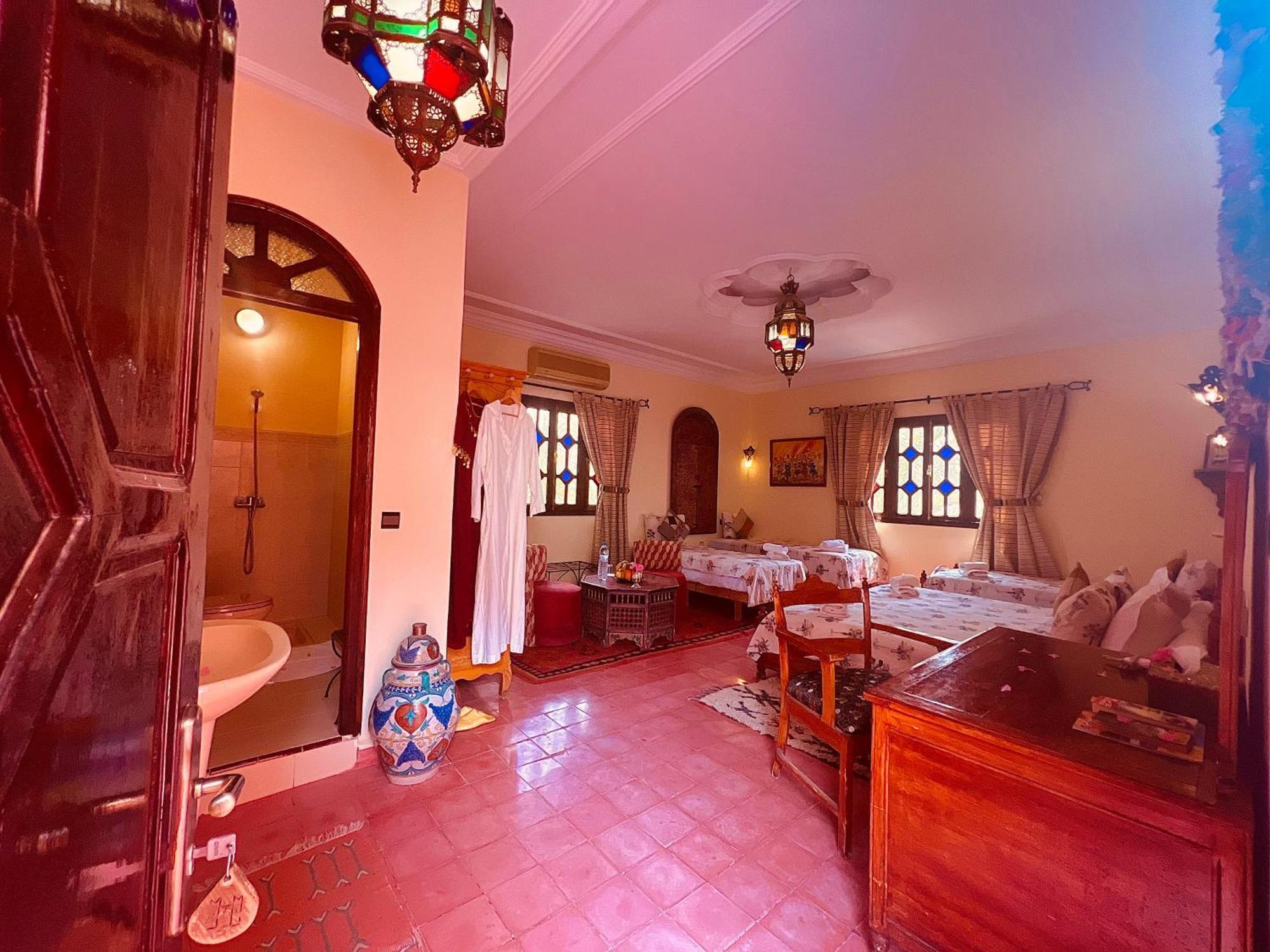Riad Le Petit Jardin Загора Экстерьер фото
