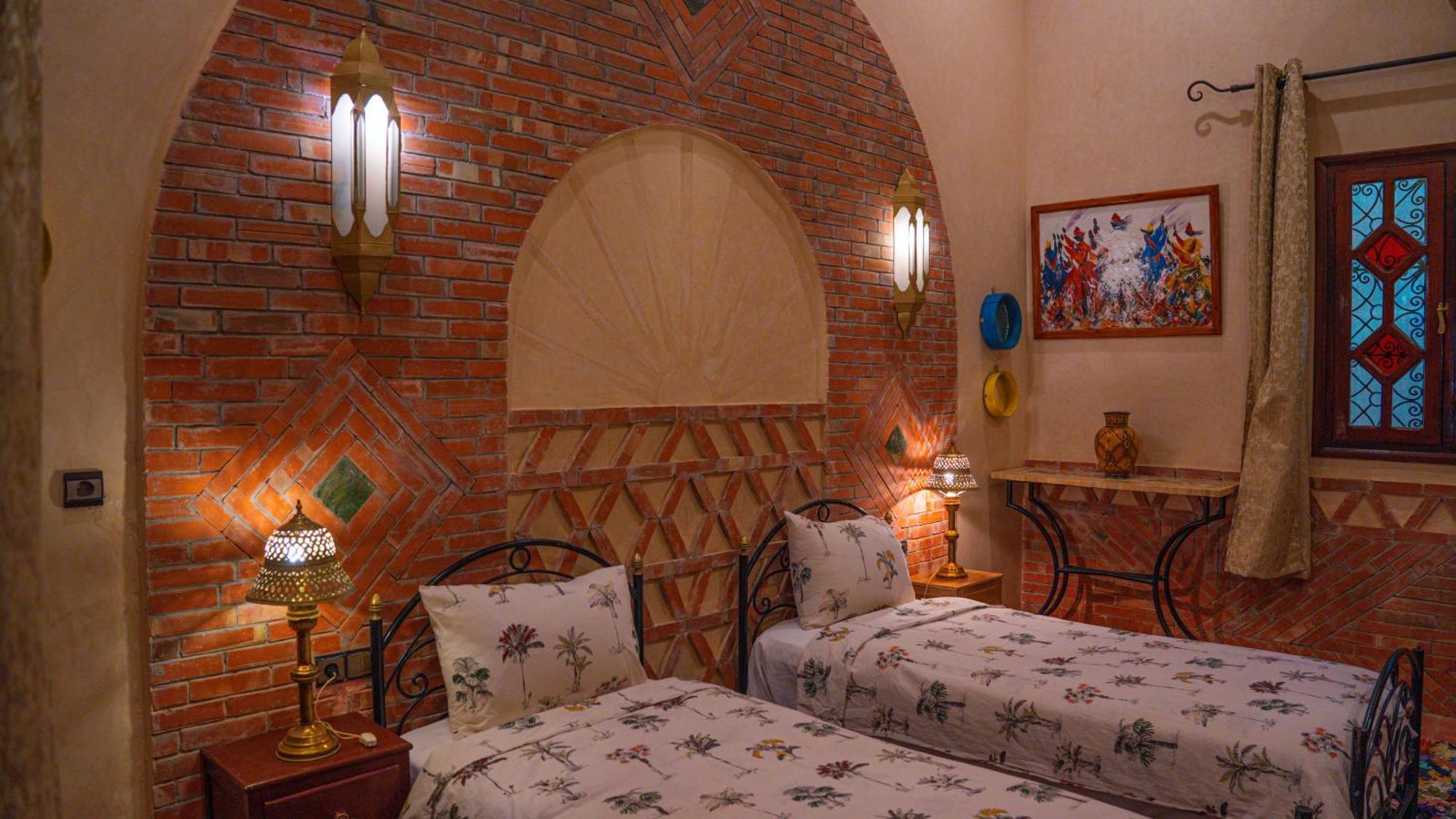 Riad Le Petit Jardin Загора Экстерьер фото